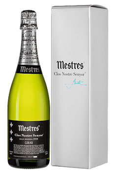 Игристое вино  Mestres  Cava Clos Nostre Senyor Gran Reserva Brut Nature  2013   750 мл