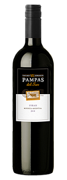 Вино красное сухое Pampas del Sur,«VINEYARD´S EXPRESSIONS» SYRAH   Пампас дель Сур, «ЭКСПРЕШНС» СИРА 2019 750 мл