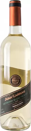 Вино  Juan Carrau  Sauvignon Blanc  Sur Lie  Reserva  750 мл 12,5 %