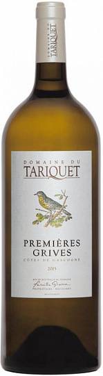 Вино Domaine du Tariquet Les Premieres Grives  Cotes de Gascogne  2016 1500 мл