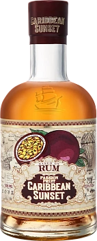 Ром Кариббеан Сансет Пэшн Фрут  500 мл 35%