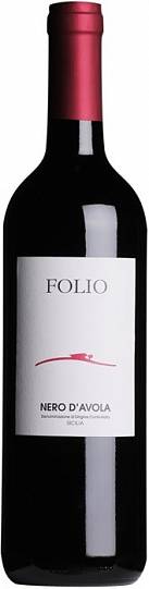 Вино  Minini  "Folio"  Nero d'Avola  Sicilia DOC    2020  750 мл
