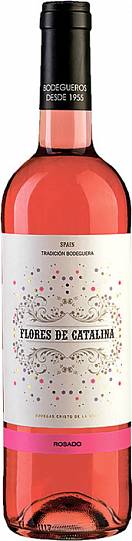 Вино  Flores de Catalina Tempranillo Rosado   La Mancha DO   750 мл