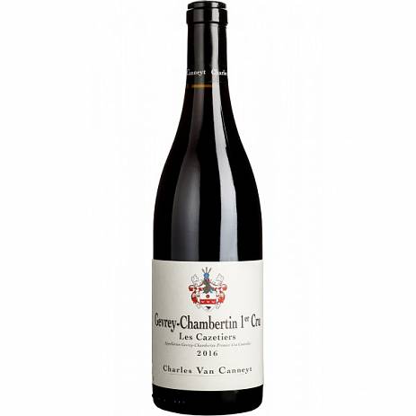 Вино Charles Van Canneyt Gevrey-Chambertin 1er Cru Les Cazetiers  2016 750 мл 13,5%