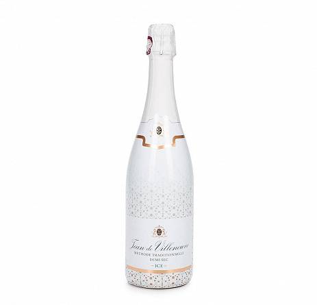 Игристое вино  Veuve Ambal Ice Demi-Sec Jean de Villeneuve  750 мл