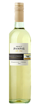 Вино белое сухое Pampas del Sur,«SELECT» CHARDONNAY - CHENIN Пампас дель Сур, «СЕЛЕКТ» ШАРДОНЕ - ШЕНЕН 2019 750 мл