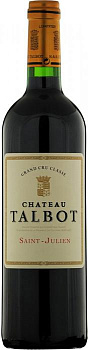 Вино Chateau Talbot Grand Cru Classe Saint-Julien АОС   2014 750 мл 13,5%