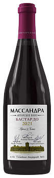 Вино Массандра Авторское Бастардо красное сухое  2021 750 мл