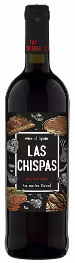 Вино Las Chispas Garnacha   2020  750 мл 12,5 %