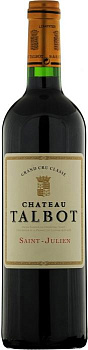 Вино Chateau Talbot St-Julien AOC 4-me Grand Cru Classe  Шато Тальбо  2011 750 мл