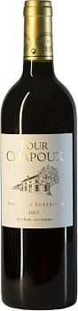 Вино Chateau Tour Chapoux Bordeaux AOC  2015 750 мл