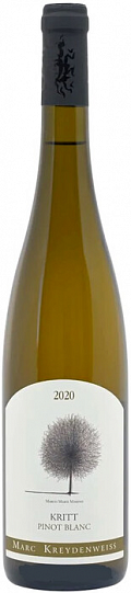 Вино  Marc Kreydenweiss  Kritt Pinot Blanc Alsace AOC   2020 750 мл  