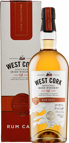 Виски West Cork Rumy Cask  700 мл