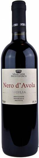 Вино Marchese Montefusco Nero d'Avola Sicilia IGT Маркезе Монтефуско 