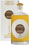 Граппа Lo Chardonnay di Nonino in Barriques Monovitigno gift in box Ло Шардоне ди Нонино в барриках в подарочной упаковке 700 мл