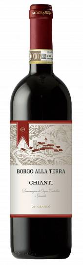 Вино Geografico   Chianti   Borgo alla Terra  Джеографико   Кьянти   