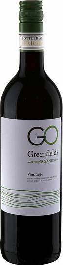 Вино Greenfields Organic Pinotage Western Cape WO  2018 750 мл