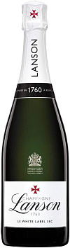 Шампанское Lanson  Le White Label Sec  2015 750 мл