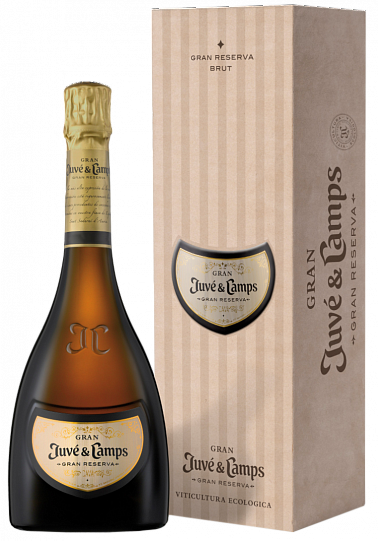 Игристое вино  Cava Gran Juvé & Camps Gran Reserva Brut gift box  2016 750 м