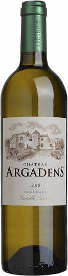 Вино Chateau Argadens  2018 750 мл