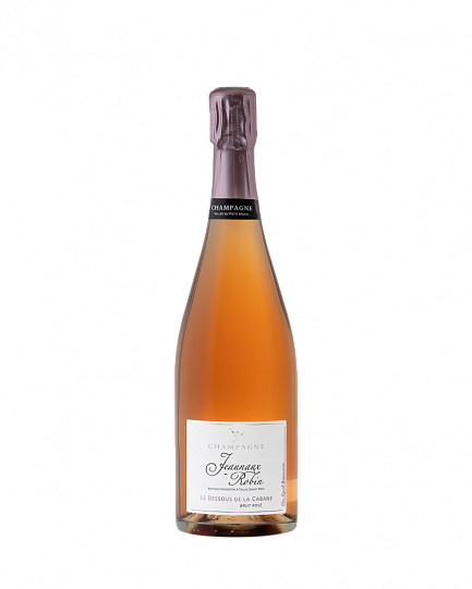 Шампанское  Jeaunaux-Robin   Le Dessous de la Cabane Brut Rose    2017  750 мл