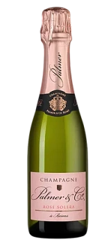 Шампанское  Palmer & Co  Rose Solera   375 мл 12 %