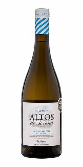 Вино Bodegas Altos de Torona  Albarino Rias Baixas DO blanco seco 2019 750 мл