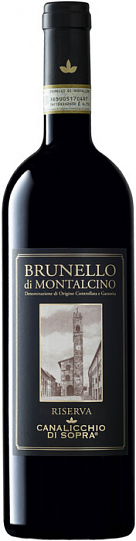 Вино Canalicchio di Sopra Brunello di Montalcino DOCG Riserva  2010 750 мл
