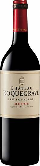 Вино Chateau Roquegrave  Cru Bourgeois  Medoc AOC  2014 750 мл 