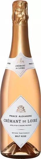 Игристое вино Prince Alexandre Brut Cremant De Loire Rose  750 мл  12,5 %