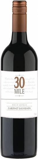 Вино  30 Mile Cabernet Sauvignon  30 Майл   Каберне Совиньон 2018  