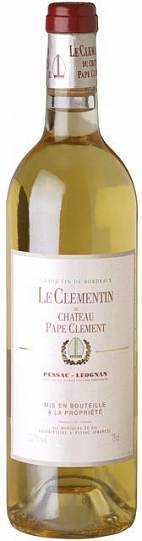 Вино Le Clementin du Chateau Pape Clement Pessac-Leognan AOC  2016 750 мл