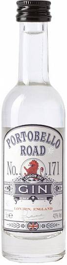 Джин  Portobello Road London Dry Gin   50 мл