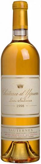 Вино Chateau d'Yquem Sauternes AOC 1-er Grand Cru Superieur  2005 375 мл