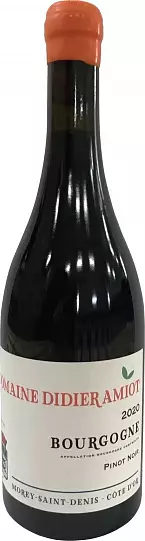 Вино Domaine Didier Amiot Bourgogne Pinot Noir 750 мл  2020 13%