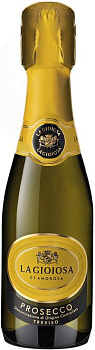 Вино игристое La Gioiosa Prosecco DOC Treviso Brut  2019 200 мл