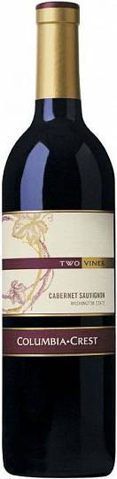 Вино Columbia Crest Two Vines Cabernet Sauvignon   2013 750 мл