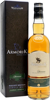 Виски Armorik  Dervenn gift box 700 мл