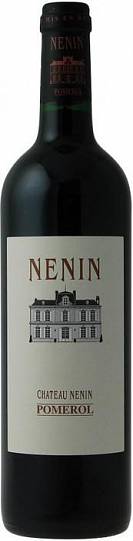 Вино Chateau Nenin Pomerol AOC 2007 1500 мл