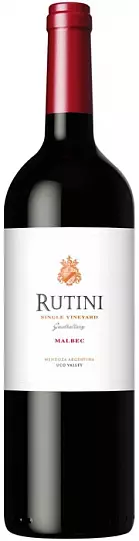 Вино Rutini   Gualtallary  Malbec 2019 750  мл 14 %