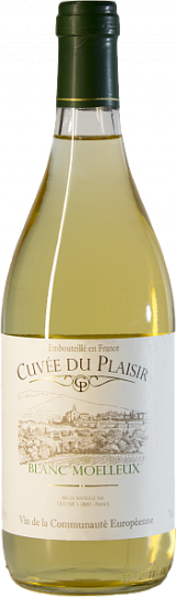 Вино Cuvee du Plaisir white semi sweet  750 мл