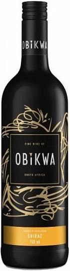 Вино Obikwa, Обиква Шираз 2019 750 мл