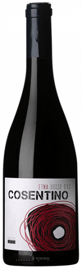 Вино  Massimo Lentsch  Cosentino  Etna  Rosso 2019   750 мл  13 %