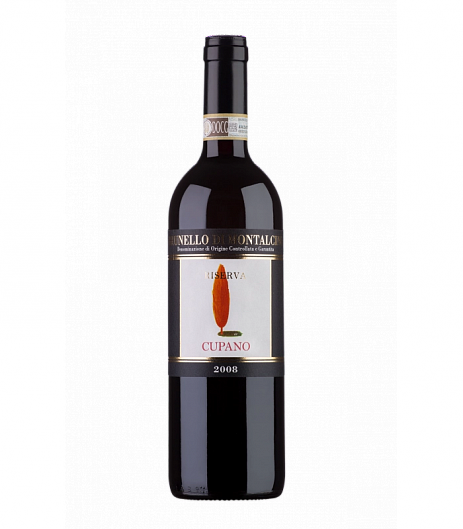 Вино Cupano BRUNELLO DI M ONTALCINO RISERVA DOCG 2008  750 мл 14%