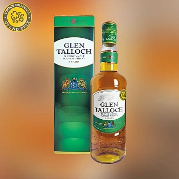 Виски   Glen Talloch Blended Malt 8    в пу 700 мл