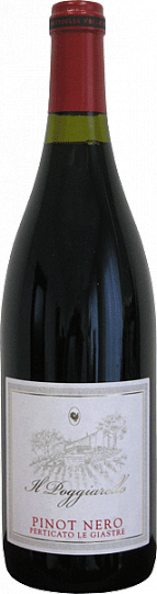 Вино  Il Poggiarello Pinot Nero Perticato Le Giastre  IGT 750 мл