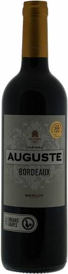 Вино Chateau Auguste Bordeaux АОC  2011 750 мл