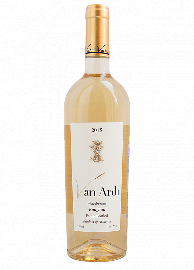 Вино Van Ardi Kangun   White Dry Wine Ван Арди  кангун  Белое сух