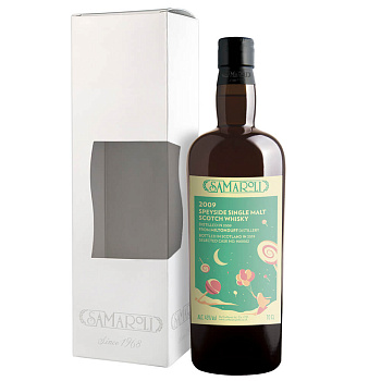 Виски   Samaroli Miltonduff Speyside Single Malt Scotch 2009   700 мл
