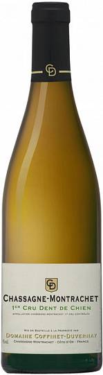 Вино Domaine Coffinet-Duvernay Chassagne-Montrachet 1er Cru  Dent de Chien  AOC    201